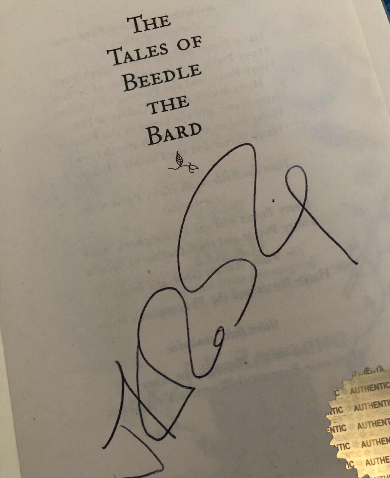 J.K. Rowling forgery found inside a UK Tales of Beedle the Bard on eBay